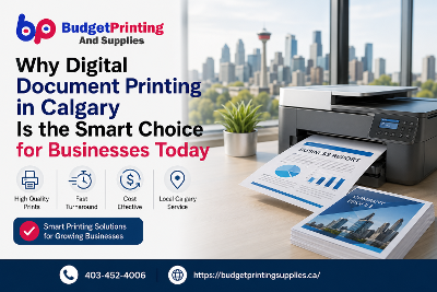 Printing Services for Businesses in Calgary - Why It's the Smart Choice